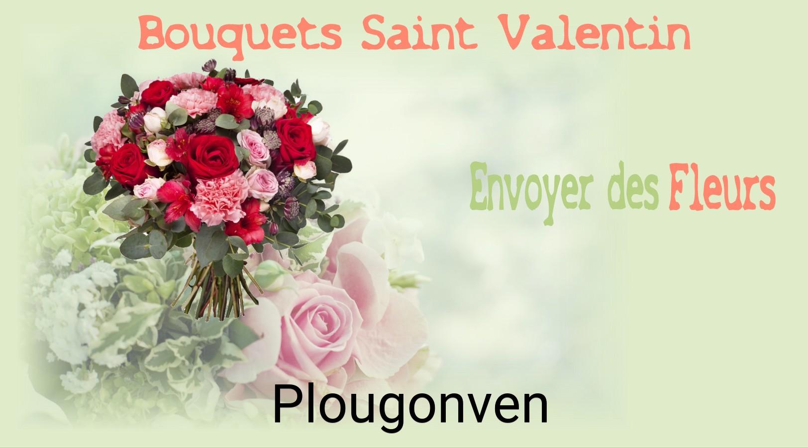 Roses de Saint-Valentin livrées à Plougonven
